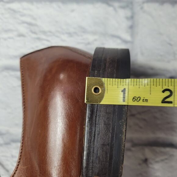 J. Murphy by Johnston & Murphy Brown Distressed Cap Toe Oxford 59 11056 size 10M - Picture 12 of 16